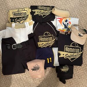 Mizuno softball pants, shirts and more!